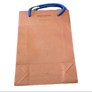 Vintage Louis Vuitton store bag.